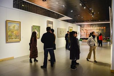 “当代敦煌绘画作品国内巡展”在贾平凹艺术馆开幕